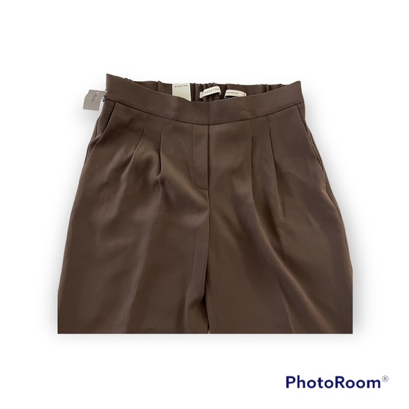 BNWT Aritzia Babaton Clancy Pant Wide Leg Full Length High Rise Size 4 - Picture 5 of 14